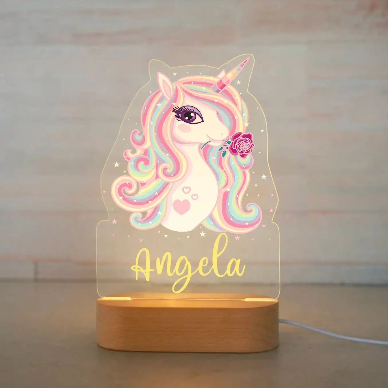Veilleuse Animalamp - Prénom Personnalisable