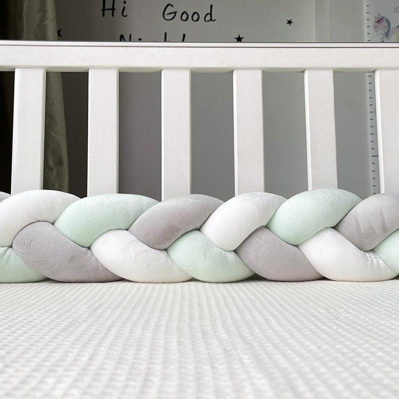 TOUR DE LIT TRESSÉ POUR BÉBÉ