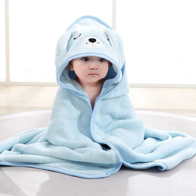 Peignoir à capuche Animaux