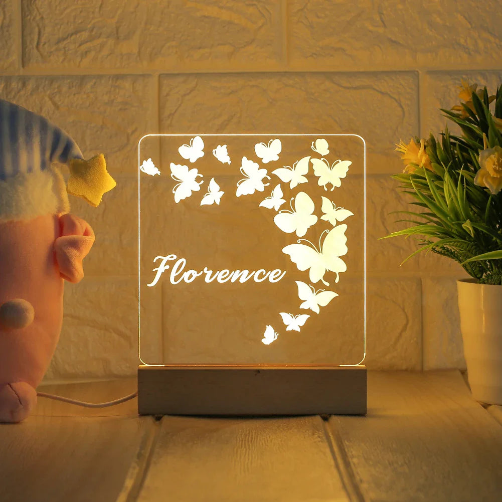 Veilleuse MAGICLAMP - Prénom Personnalisable