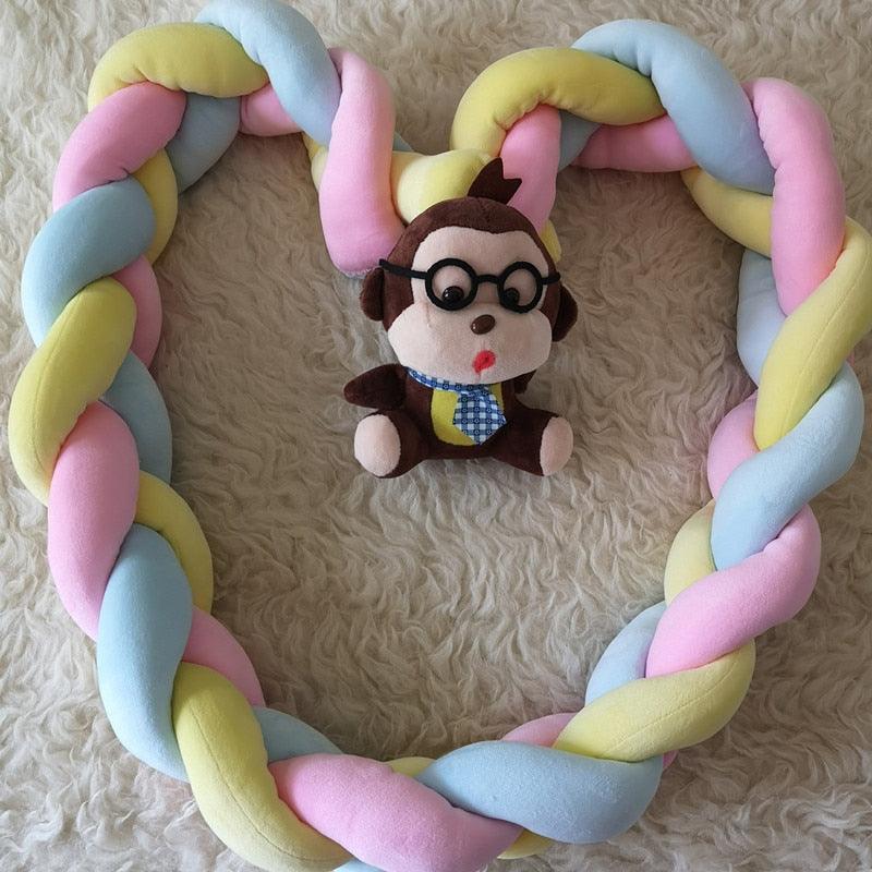 TOUR DE LIT TRESSÉ POUR BÉBÉ