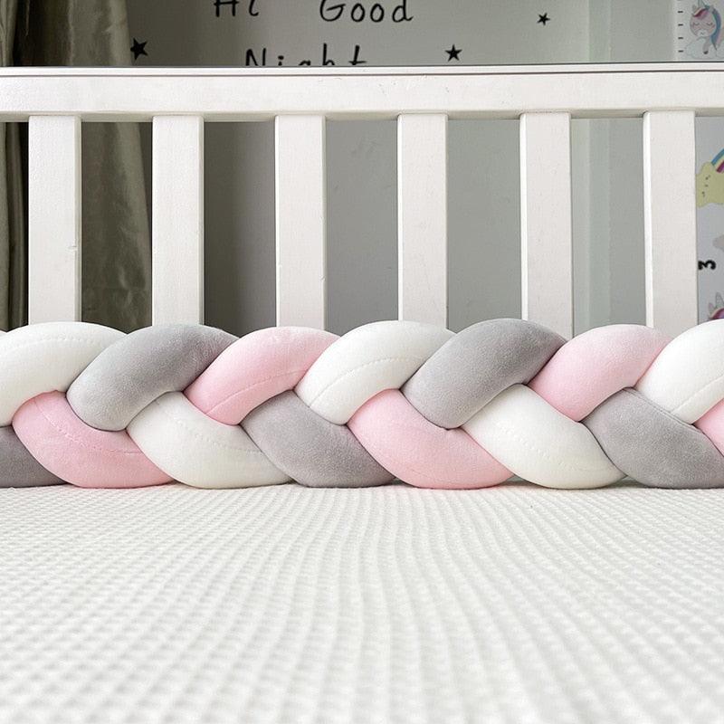 TOUR DE LIT TRESSÉ POUR BÉBÉ