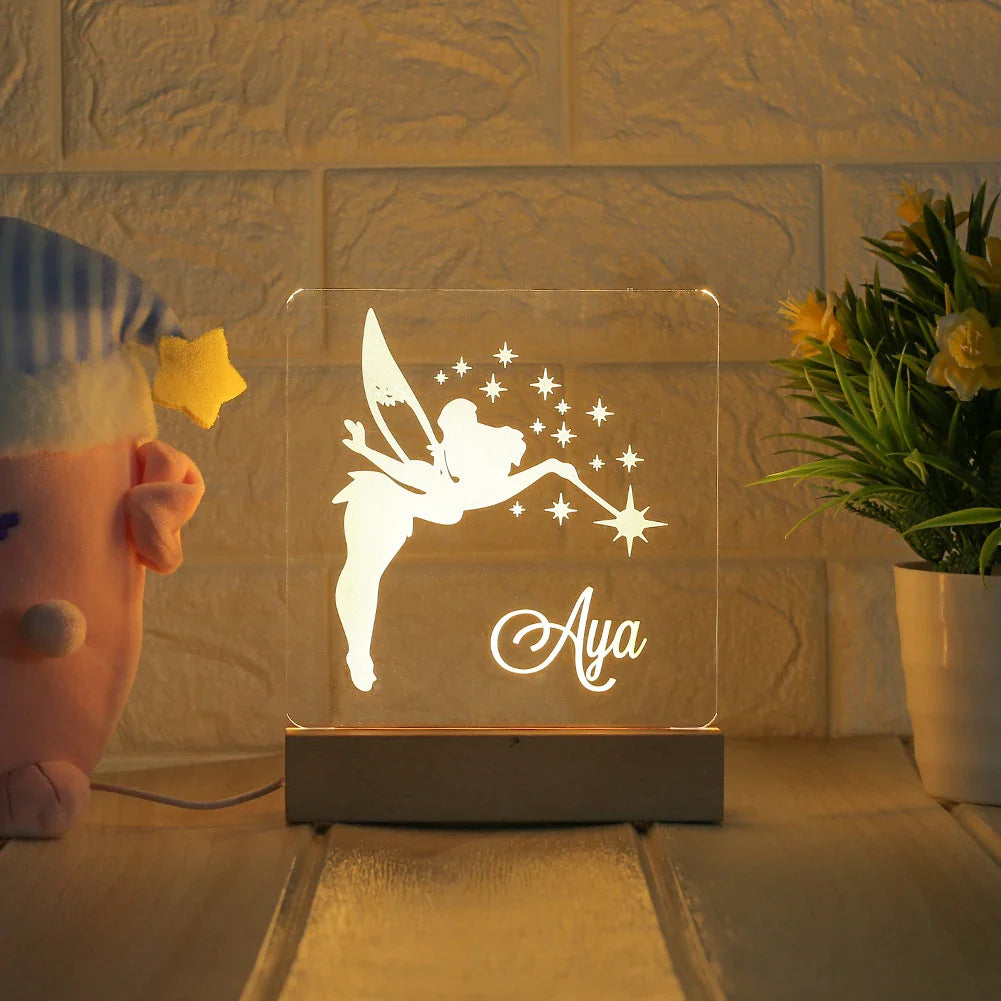 Veilleuse MAGICLAMP - Prénom Personnalisable