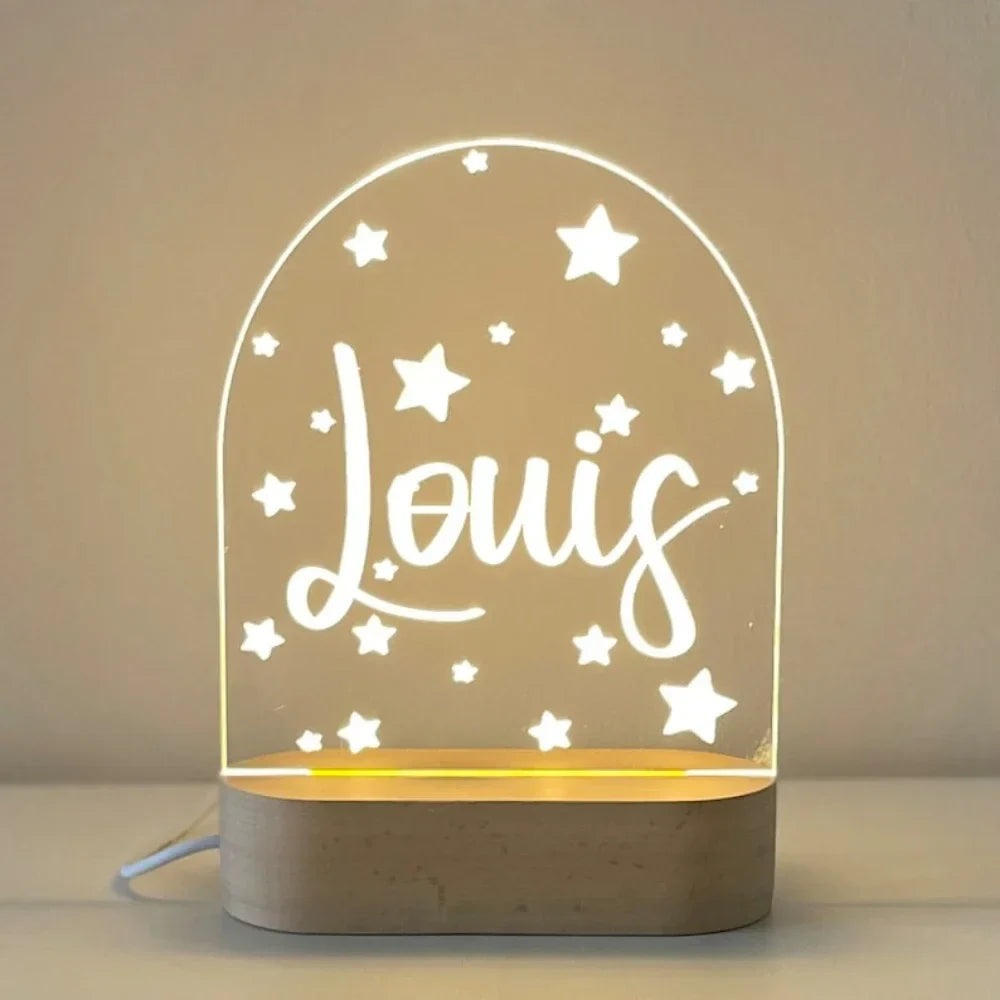 Veilleuse Lovelylamp - Prénom personnalisable