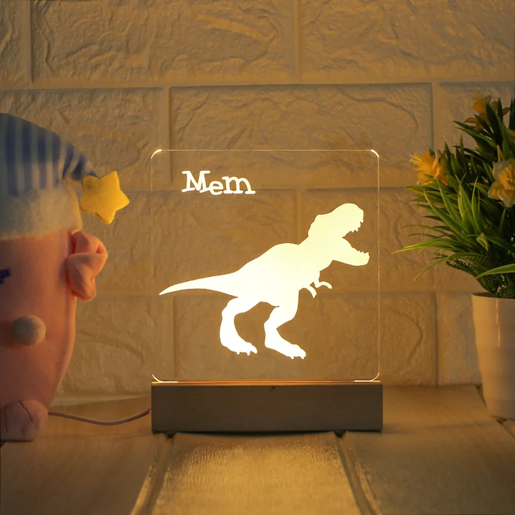 Veilleuse MAGICLAMP - Prénom Personnalisable