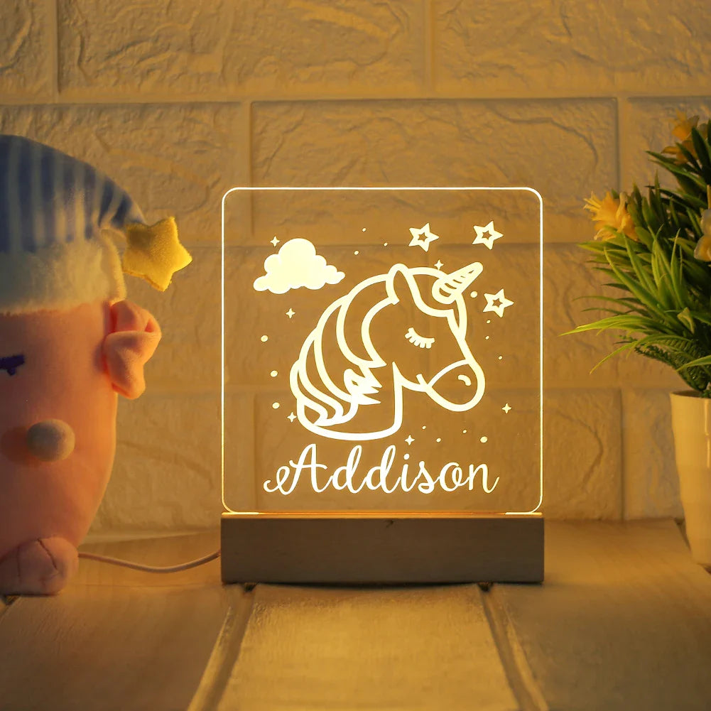 Veilleuse MAGICLAMP - Prénom Personnalisable