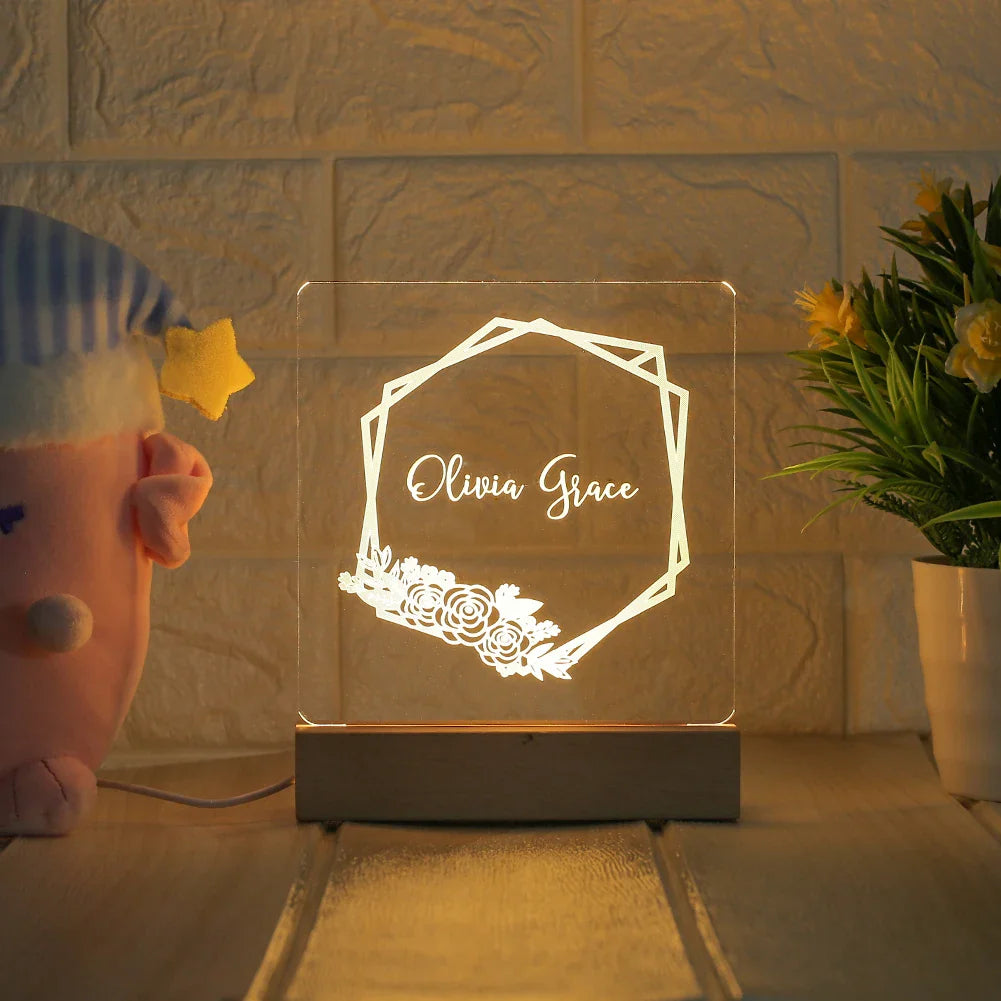 Veilleuse MAGICLAMP - Prénom Personnalisable