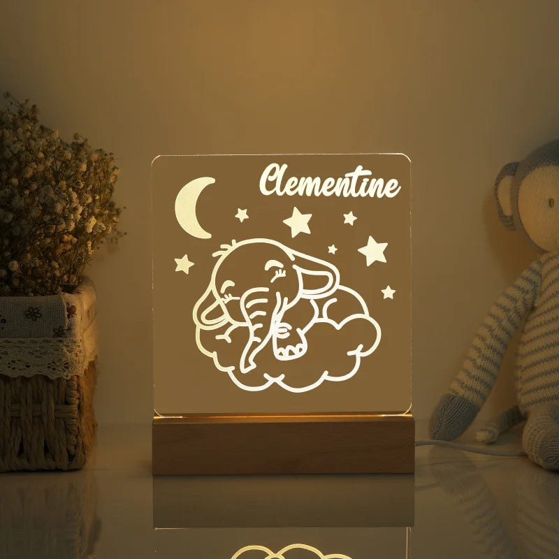 Veilleuse MAGICLAMP - Prénom Personnalisable