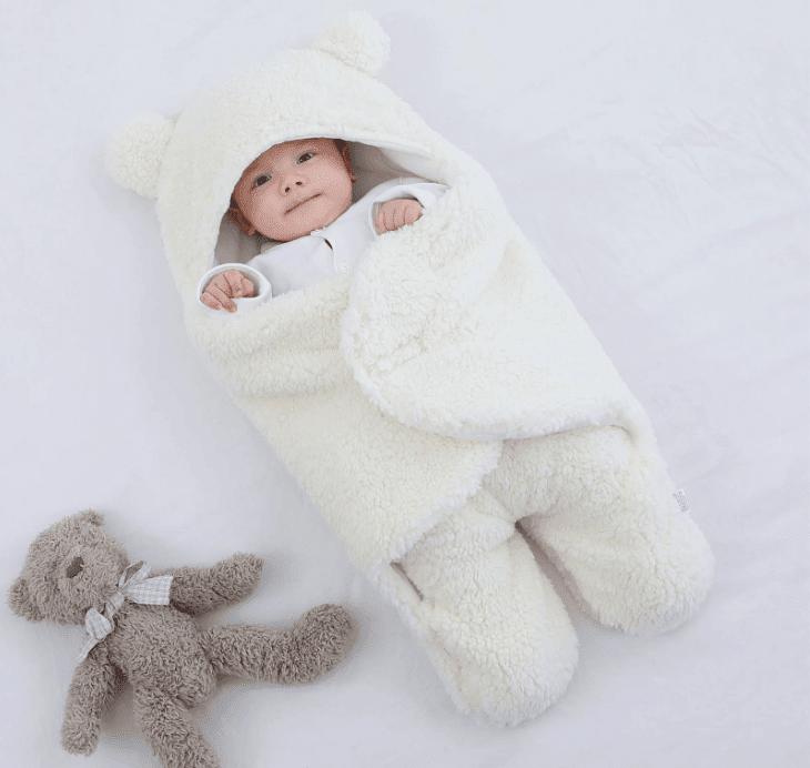 Couverture enveloppante douce bébé | BABYBLANKET