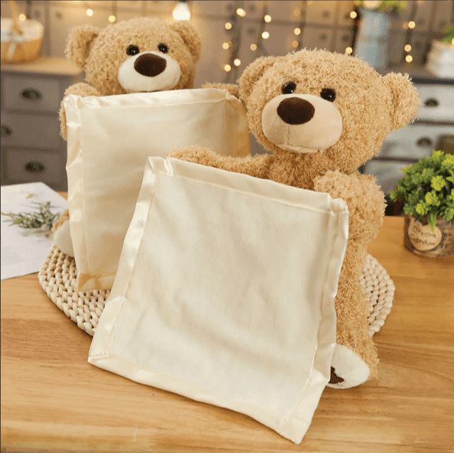 Baby teddy coucou-caché