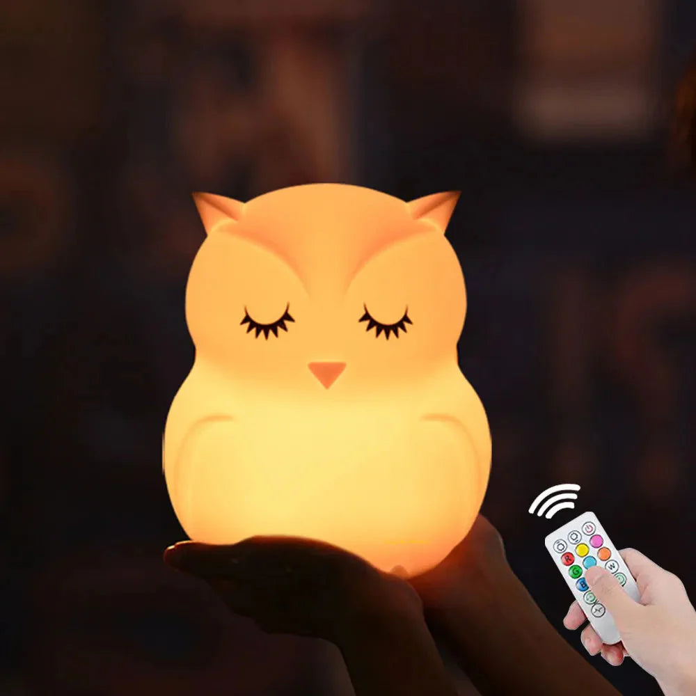Veilleuse LED HIBOU