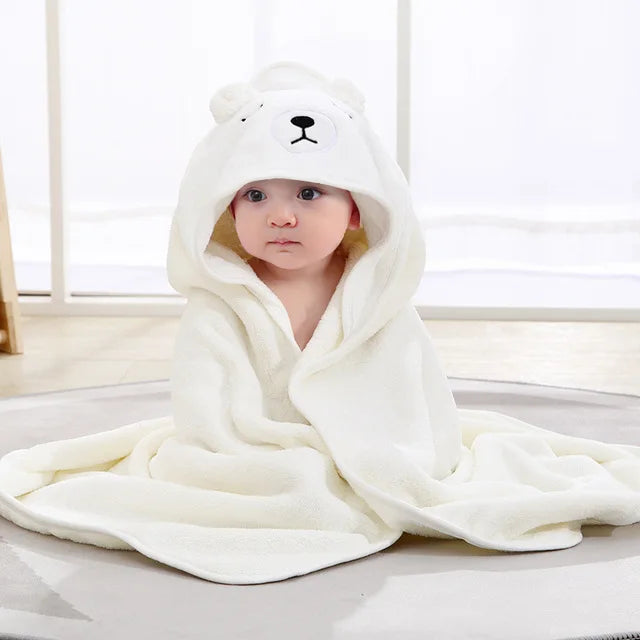 Peignoir à capuche Animaux