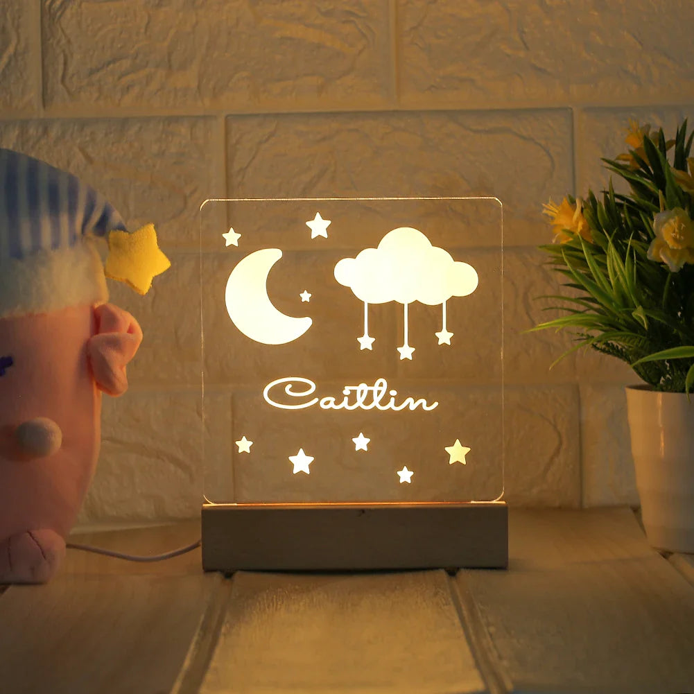 Veilleuse MAGICLAMP - Prénom Personnalisable
